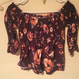 Off the shoulder top